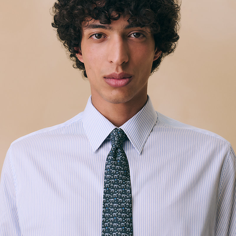 Metallerie Equestre tie 7 cm | Hermès USA